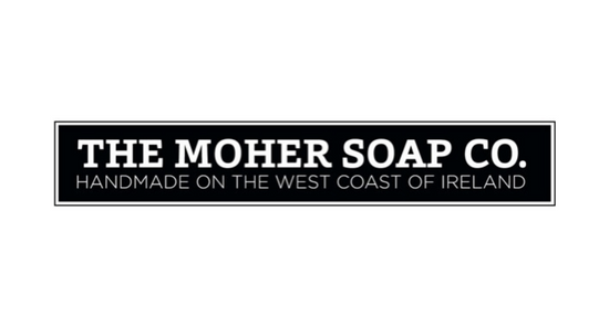 Logo of The Moher Soap Company, Kilshanny, Co Clare, one of The Irish Parcel Company's producers. 